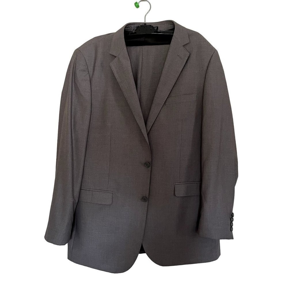 The Groomsman Suit full suit gray jacket pants 38L formal attire men's suit